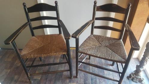 2 vintage knopstoeltjes, Huis en Inrichting, Stoelen, Zo goed als nieuw, Eén, Ophalen
