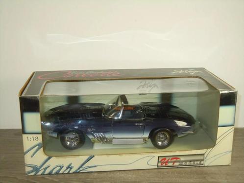 Corvette Mako Shark - UT Models 1:18, Hobby en Vrije tijd, Modelauto's | 1:18, Zo goed als nieuw, Auto, UT Models, Verzenden