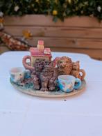Miniatuur servies Ark van Noach, Ophalen, Keramiek, Overige typen, Zo goed als nieuw