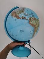 Wereldbol lamp, Huis en Inrichting, Woonaccessoires | Wereldbollen, Ophalen, Verlicht, Gebruikt