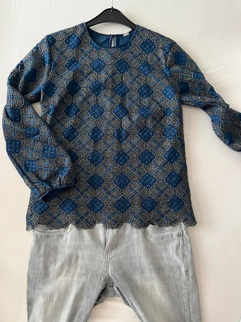 Nieuw Gustav 38 blauw antraciet zilver Kant shirt top blouse, Kleding | Dames, Blouses en Tunieken, Nieuw, Maat 38/40 (M), Blauw