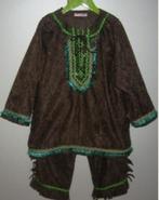Indiaan kostuum  Nieuw Handgemaakt maat 116 jongen , Ophalen of Verzenden, Nieuw, 110 t/m 116, Jongen of Meisje