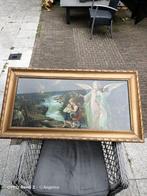 Schilderij "Der Schutzengel", Antiek en Kunst, Kunst | Schilderijen | Klassiek, Ophalen of Verzenden