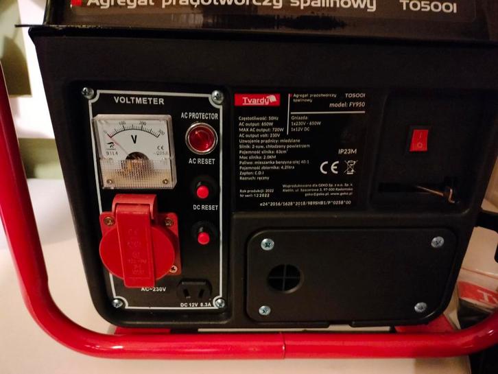 Aggregaat 230V/12V - 2-takt, 2PK (nieuw in doos), Doe-het-zelf en Verbouw, Aggregaten, Nieuw, Benzine, Minder dan 5 kVA, Ophalen