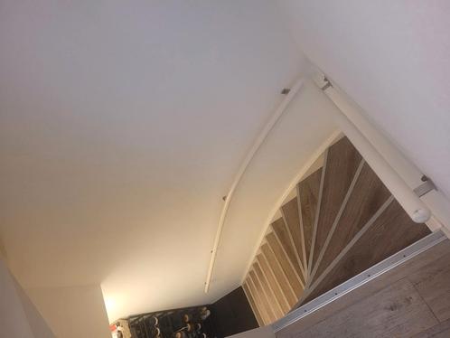 hardhouten trapleuning voor 2 trapopgangen, Doe-het-zelf en Verbouw, Ladders en Trappen, Gebruikt, Ophalen