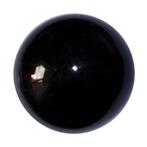 Bol zwarte Toermalijn  Diameter: 49 mm  Gewicht: 186 gram, Ophalen of Verzenden, Mineraal