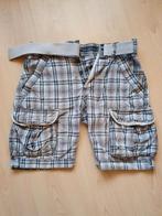 Jack & Jones korte broek met riem, Kleding | Heren, Broeken en Pantalons, Ophalen of Verzenden, Zo goed als nieuw