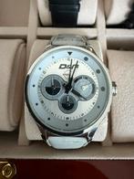 D&G - dolce gabbana horloge, Sieraden, Tassen en Uiterlijk, Horloges | Heren, Overige merken, Leer, Staal, Polshorloge