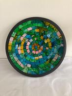 MOZAÏEK SCHAAL GROEN ROND 30 cm NIEUW, Benya Art Craft, -, Rond, Nieuw