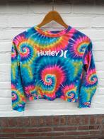 Regenboog tie-dye Hurley trui sweatshirt maat 12/13 jaar, Kinderen en Baby's, Ophalen of Verzenden, Zo goed als nieuw, Meisje