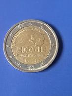 2014 België 2 euro 100 jaar sinds begin 1e Wereldoorlog, Verzenden, België, 2 euro, Losse munt