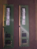 2x8GB DDR4 RAM Geheugen 3200mhz, Computers en Software, RAM geheugen, Gebruikt, Onbekend, DDR4, 8 GB