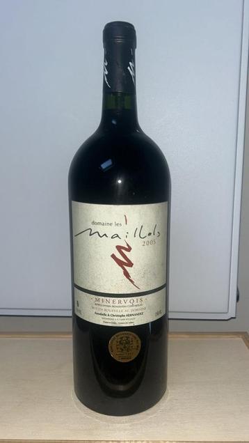 Domaine Les Maillols Minervois rode wijn uit 2005. beschikbaar voor biedingen