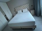 Boxspring 160x200 zgan, Huis en Inrichting, Slaapkamer | Boxsprings, Ophalen of Verzenden, Zo goed als nieuw, Tweepersoons, 160 cm