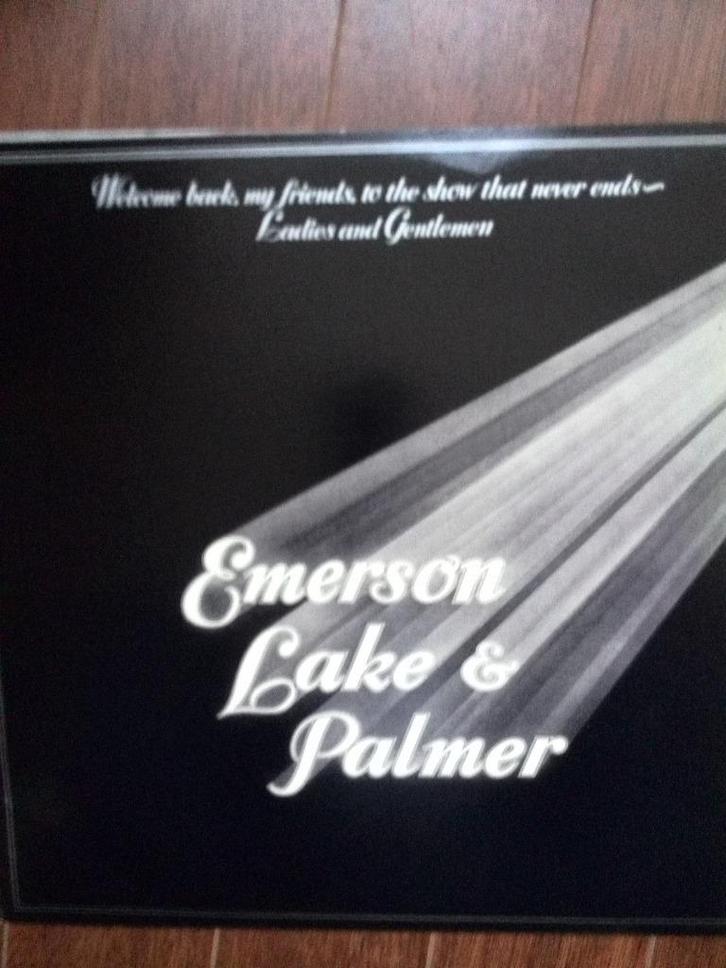 Emerson Lake & Palmer – Welcome back my friends (Vinyl), Cd's en Dvd's, Vinyl | Rock, Zo goed als nieuw, Progressive, 12 inch