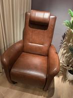 Wellfair relaxfauteuil, Huis en Inrichting, Fauteuils, Ophalen, Gebruikt, Leer, 50 tot 75 cm