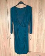 Nette jurk met top maat L, Ophalen of Verzenden, Blauw, Onder de knie