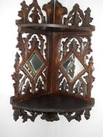 Antiek hoekspinnetje met spiegels, Ophalen of Verzenden