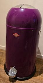 Wesco prullenbak pedaalemmer kickstarter paars, Huis en Inrichting, Woonaccessoires | Prullenbakken, Ophalen, Gebruikt, Met pedaal
