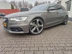 AUDI A6 3.0TDI QUATTRO AUTOMAAT S-LINE DEALER ONDERHOUDEN, Auto's, Automaat, Zwart, Diesel, Vierwielaandrijving