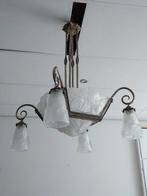 Art Deco hanglamp - gesigneerd " Degué ", Antiek en Kunst, Ophalen
