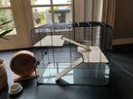 Ferplast hamsterkooi, Dieren en Toebehoren, Knaagdieren en Konijnen | Hokken en Kooien, Kooi, Minder dan 75 cm, Zo goed als nieuw