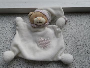 Knuffeldoek beer met puntmuts merk BM Ricami beschikbaar voor biedingen