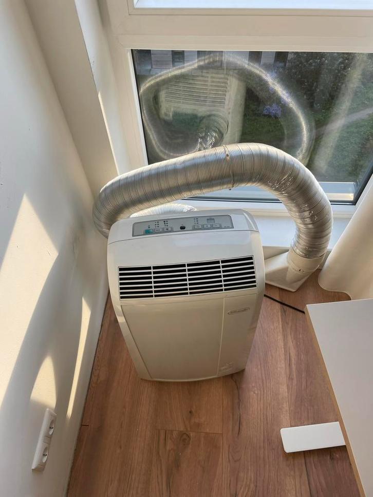 DeLonghi Pinguino Air-to-Air PAC N81 - Mobiele airco, Witgoed en Apparatuur, Airco's, Gebruikt, Mobiele airco, Minder dan 60 m³