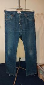 blauwe Levi's 501 straight leg, 33x32, met knoopsluiting, Ophalen of Verzenden, Gedragen, Blauw, W33 - W34 (confectie 48/50)
