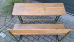 Vintage schoolbank, Antiek en Kunst, Antiek | Meubels | Stoelen en Banken, Ophalen