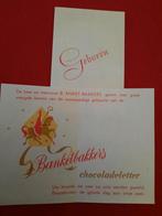 Zeldzaam Sinterklaas Sint Nicolaas reclame geboorte kaartje, Diversen, Verzenden, Zo goed als nieuw