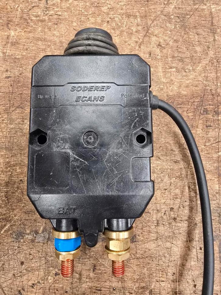 Accu Schakelaar Soderep Ecans 12V 250W, Watersport en Boten, Accessoires en Onderhoud, Nieuw, Ophalen of Verzenden