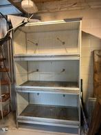 Aluminium trespa kooi 122 breed, Dieren en Toebehoren, Vogels | Hokken en Kooien, Ophalen, Gebruikt, Aluminium, Broedkooi of Kweekkooi