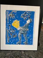 Anne Semler “Brandend Schort” zeefdruk 1990, Antiek en Kunst, Kunst | Litho's en Zeefdrukken, Ophalen