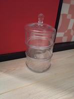 Bonbonniere Cosy & Trendy glas 3 laag 12 cm doorsnee  leuk o, Ophalen, Glas of Glazen, Gebruikt, Glas
