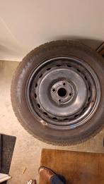 Stalen velgen + winterbanden 4x100 ET 47, Auto diversen, Aanhangwagen-onderdelen, Ophalen, Gebruikt