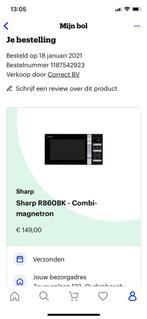 Sharp combi magnetron oven, Ophalen of Verzenden, Zo goed als nieuw