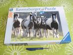 Ravensburger puzzel kudde paarden - 500 stukjes (1), Gebruikt, Ophalen of Verzenden, 500 t/m 1500 stukjes, Legpuzzel