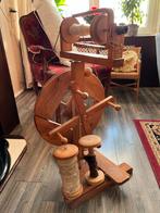 Antiek Spinnewiel, Hobby en Vrije tijd, Spinnewielen en Spinnen, Ophalen, Gebruikt, Spinnewiel