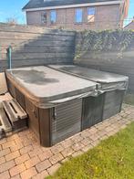 Balboa Jacuzzi voor 6 personen, Tuin en Terras, Bubbelbaden en Hottubs, Ophalen, Zo goed als nieuw, Afdekzeil, Vast