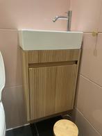 Wasbakje met kastje, Ophalen, Wastafel