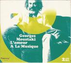 Georges Moustaki ‎– L' Amour à La Musique = 2cd = 7,99, Ophalen of Verzenden, Zo goed als nieuw