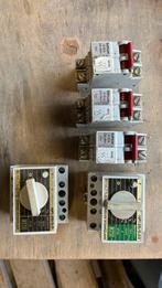 2x aardlekschakelaar Schupa 25A en 3x dubbele automaat G10A, Gebruikt, Ophalen of Verzenden, Schakelaar