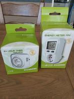 Tijdschakelaar, Energiemeter & Douchezandloper - Nieuw, Doe-het-zelf en Verbouw, Elektra en Kabels, Ophalen of Verzenden, Nieuw