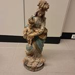 Oud gipsen polychroom beeld Maria van de overwinning 1950, Ophalen of Verzenden