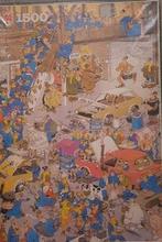 Legpuzzel 1500 stukjes - Drukke Werkplaats, Ophalen, 500 t/m 1500 stukjes, Gebruikt, Legpuzzel