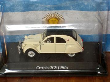Citroen 2CV 1960 Argentinië Salvat 1:43 beschikbaar voor biedingen