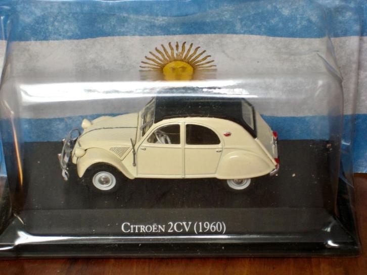 Citroen 2CV 1960 Argentinië Salvat 1:43, Hobby en Vrije tijd, Modelauto's | 1:43, Nieuw, Auto, Overige merken, Ophalen of Verzenden