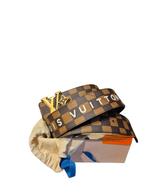 Louis Vuitton Phriendship riem | origineel met bon, Zwart, Ophalen of Verzenden, Zo goed als nieuw, Louis Vuitton