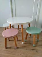 Flexa play set, tafeltje met 3 krukjes. - Assendorp (Zwolle), Ophalen, Zo goed als nieuw, Tafel(s) en Stoel(en)